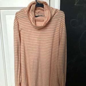 Pink Madewell Whisper Turtleneck